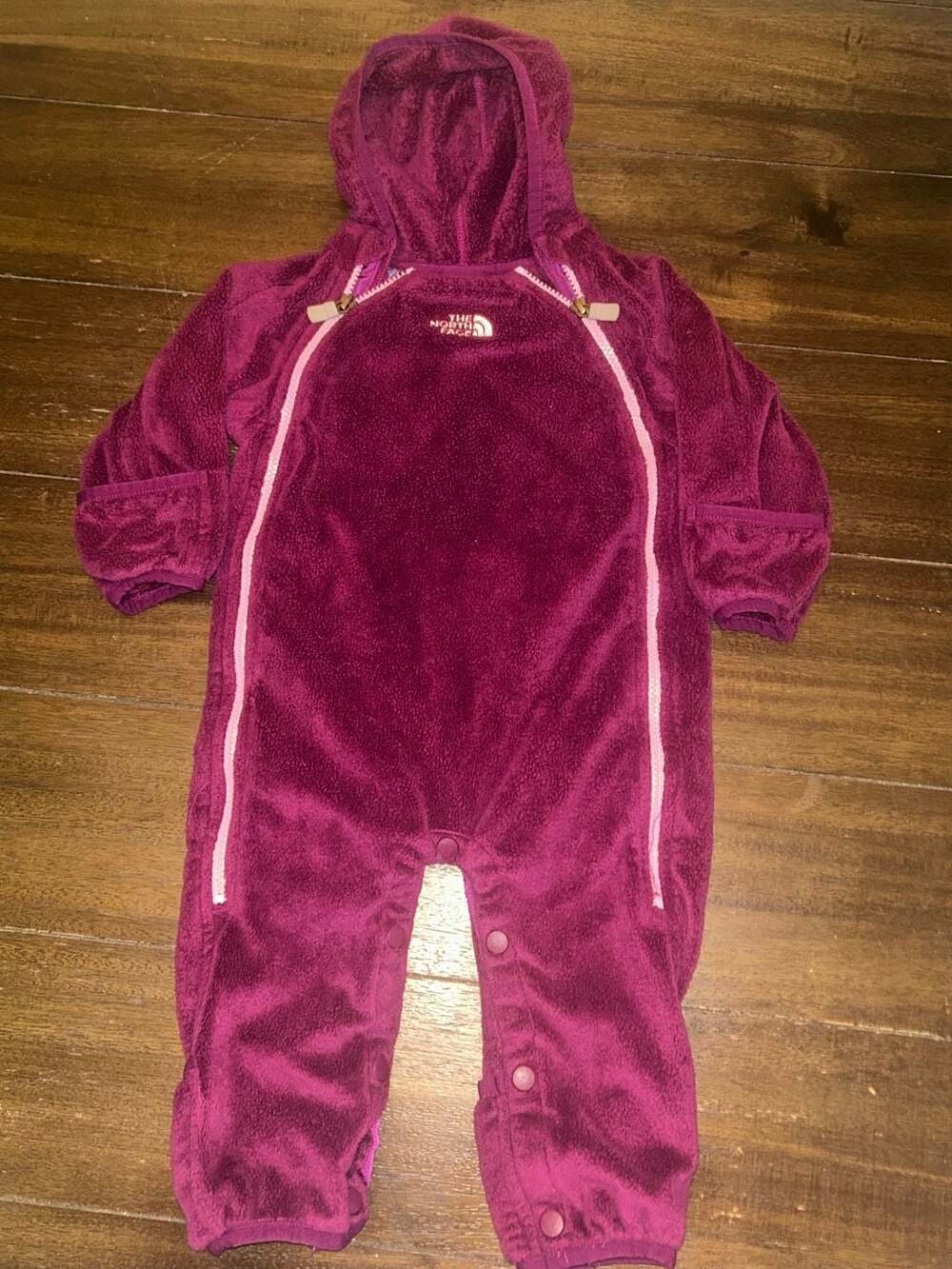 The North Face Infant Fleece Bunting Suit 6-12M Purple